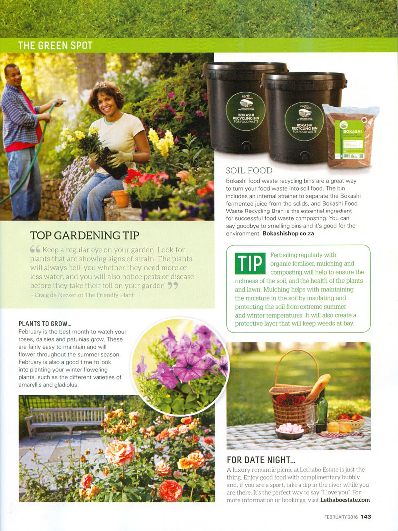 The Friendly Plant - Landscaper Media Coverage