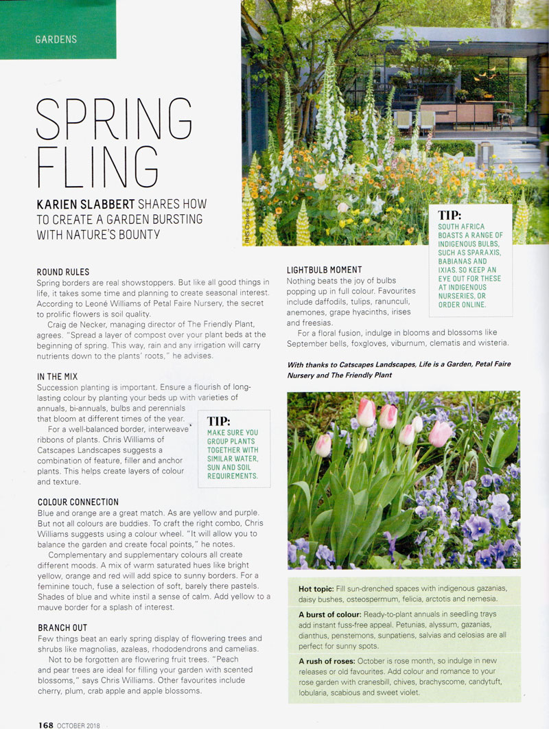 The Friendly Plant - Landscaper Media Coverage