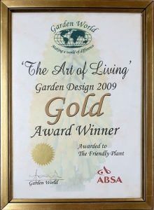 Landscaping award - Gold award