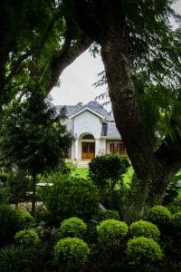 Classical landscaped garden