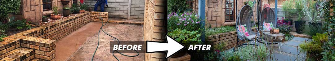 Landscaping before and after gallery