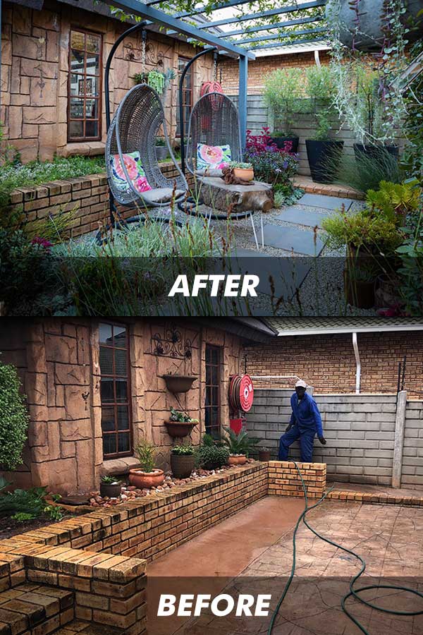 Landscaping before and after gallery
